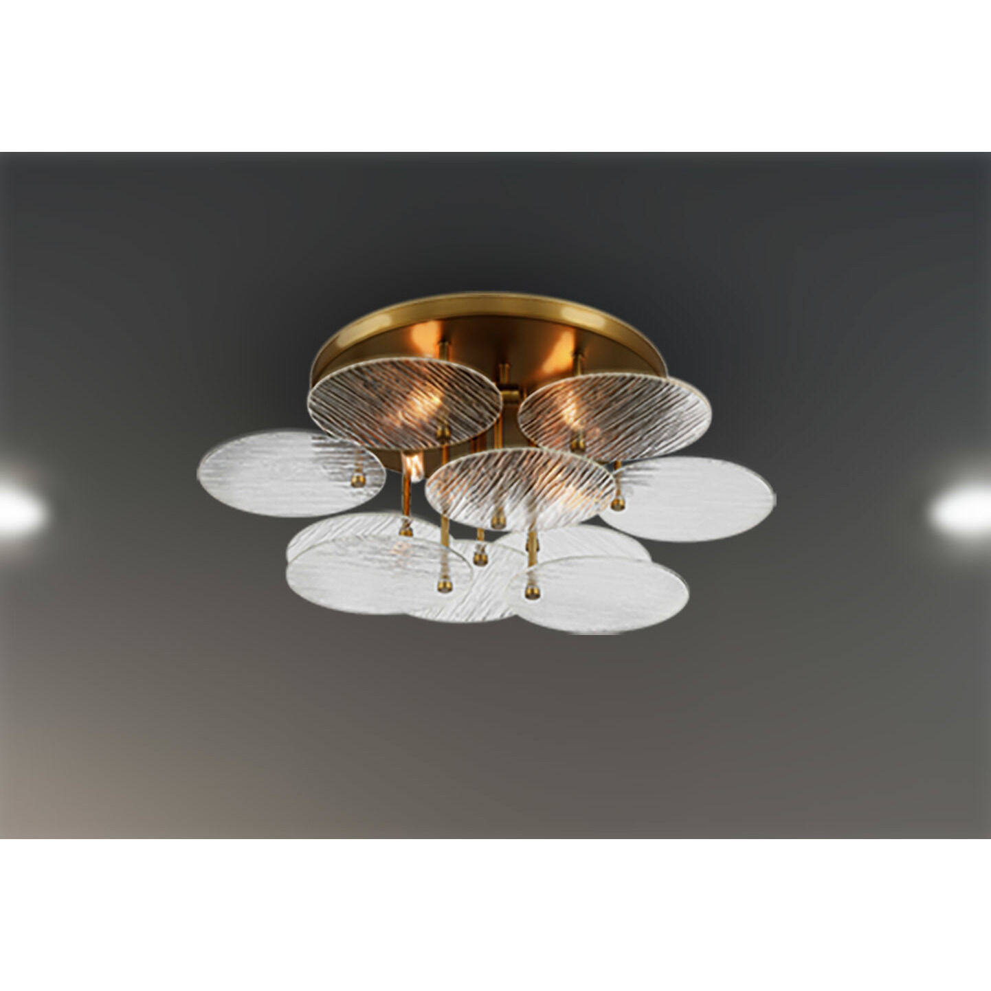 25 inch flush mount ceiling light outlet
